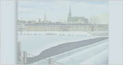 Hespeler by the Speed River Painting